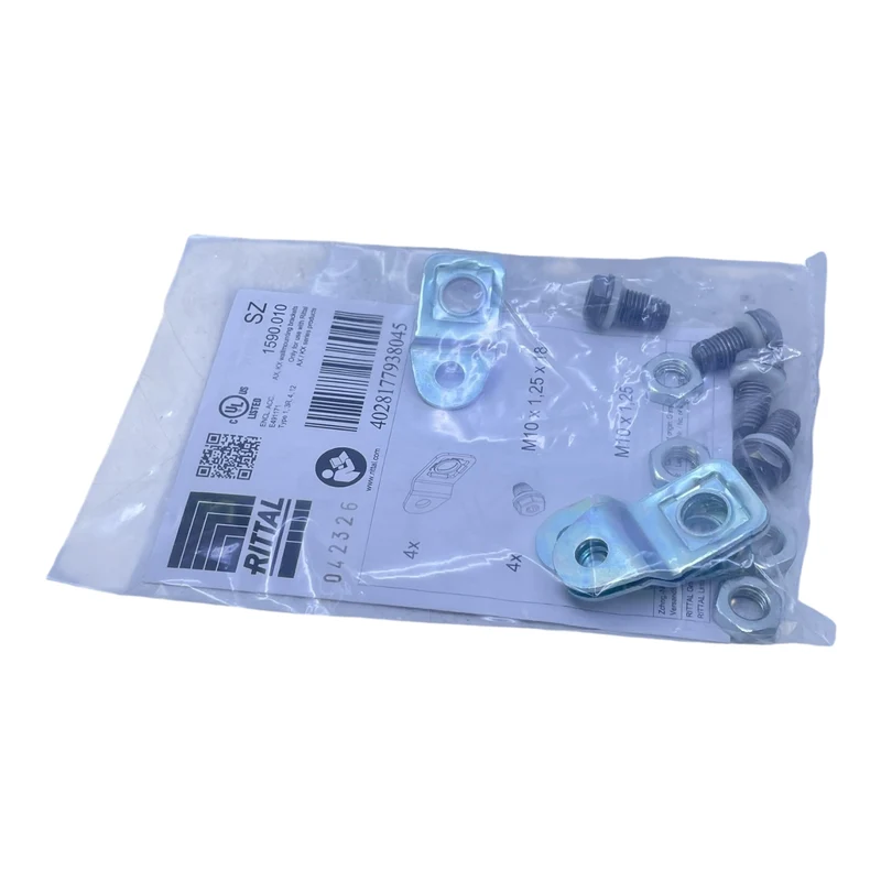 Rittal SZ1590.010 Wandbefestigung M10 Set 4x Halter + Schrauben