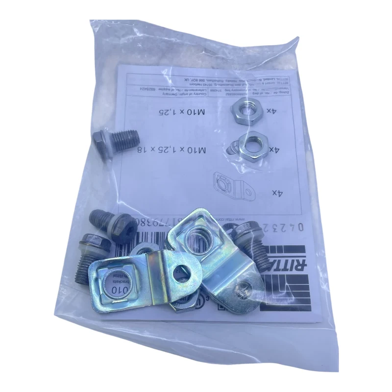 Rittal SZ1590.010 Wandbefestigung M10 Set 4x Halter + Schrauben