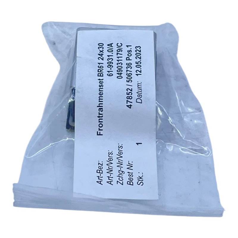 EAO Frontrahmenset BR61 24x30 61-9931.0/A Frontplatte 1-fach 24 × 30 mm VE: 4stk