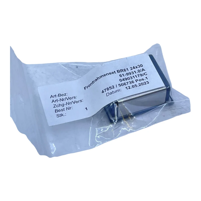 EAO Frontrahmenset BR61 24x30 61-9931.0/A Frontplatte 1-fach 24 × 30 mm VE: 4stk