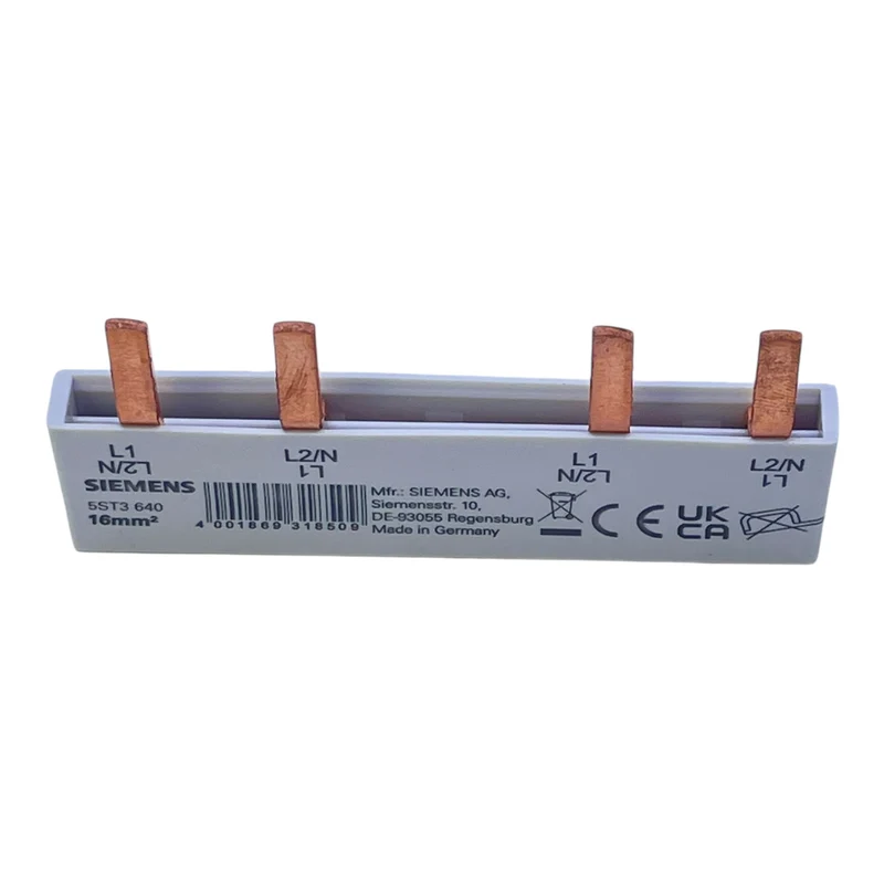 Siemens Phasenschiene 5ST3640 16 mm² 3-phasig L1 L2/N Phasenschiene VE: 3
