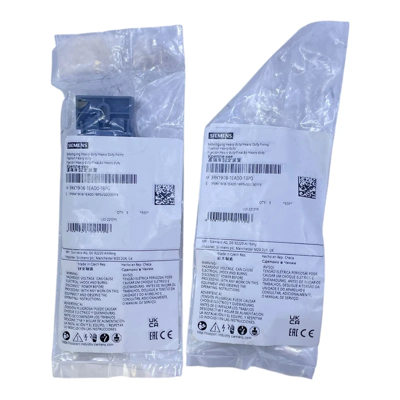 Siemens Befestigung Heavy Duty 3RK1918-1EA00-1BP0 VE:10 Stk (2×5)