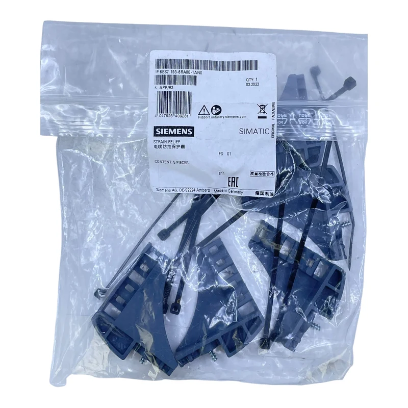 Siemens SIMATIC Zugentlastung 6ES7193-6RA00-1AN0 für ET 200SP VE:5 Stk