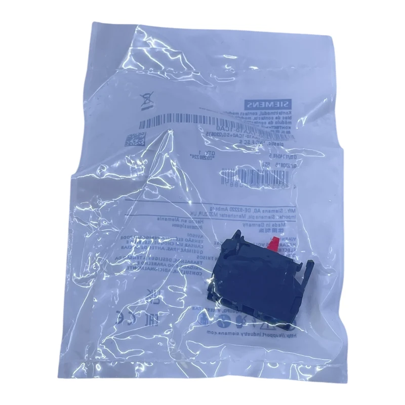 Siemens Kontaktmodul 3SU1400-1AA10-1CA0 für Drucktaster VE:2 Stück