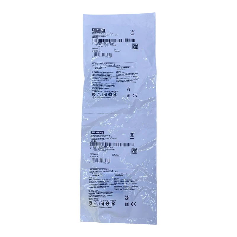 Siemens Kontaktmodul 1NO 3SU1400-1AA10-1BA0 für Taster Ø22mm VE:2 Stück