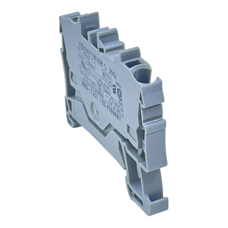 WAGO Reihenklemme 2002-1201 TOPJOB S 2,5 mm² 800 V grau VE: 8stk Industrie