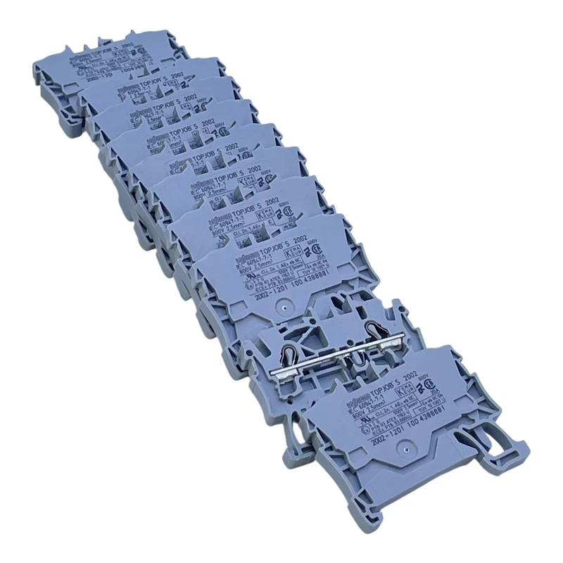 WAGO Reihenklemme 2002-1201 TOPJOB S 2,5 mm² 800 V grau VE:10 Stück