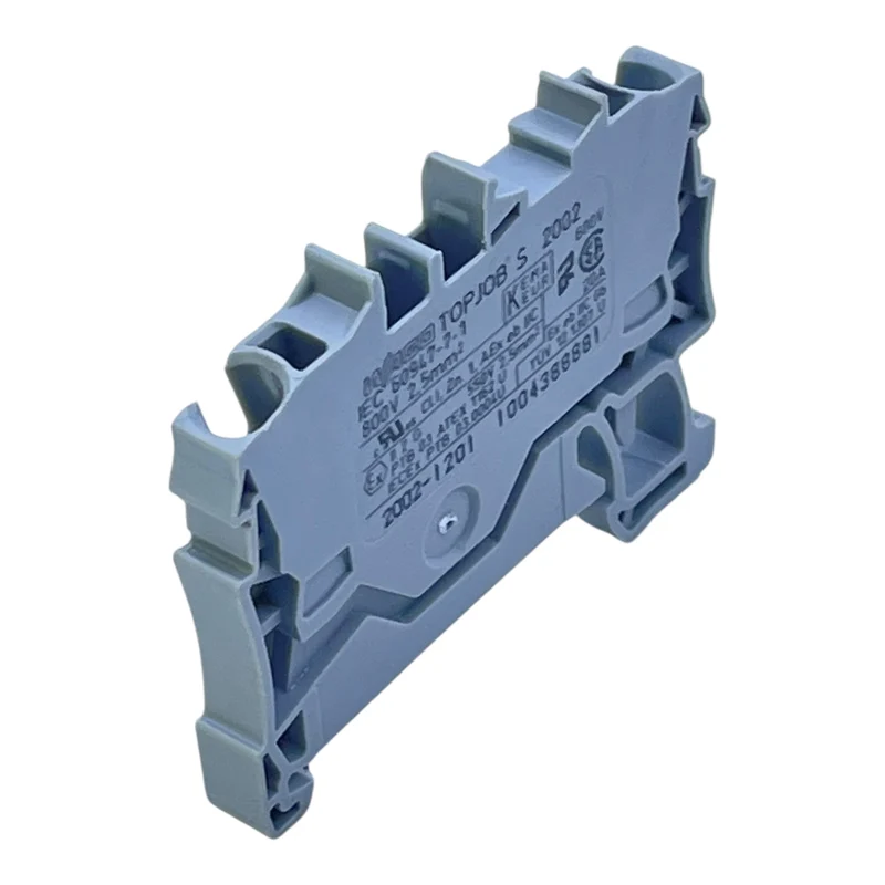 WAGO Reihenklemme 2002-1201 TOPJOB S 2,5 mm² 800 V grau VE:10 Stück