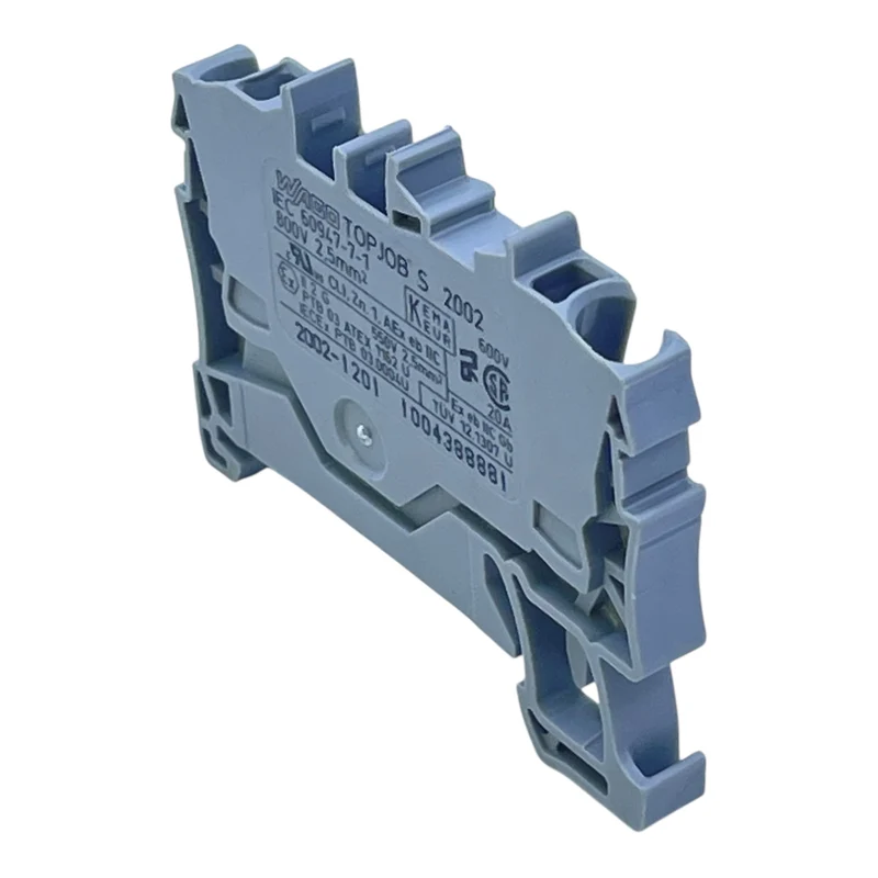 WAGO Reihenklemme 2002-1201 TOPJOB S 2,5 mm² 800 V grau VE:10 Stück