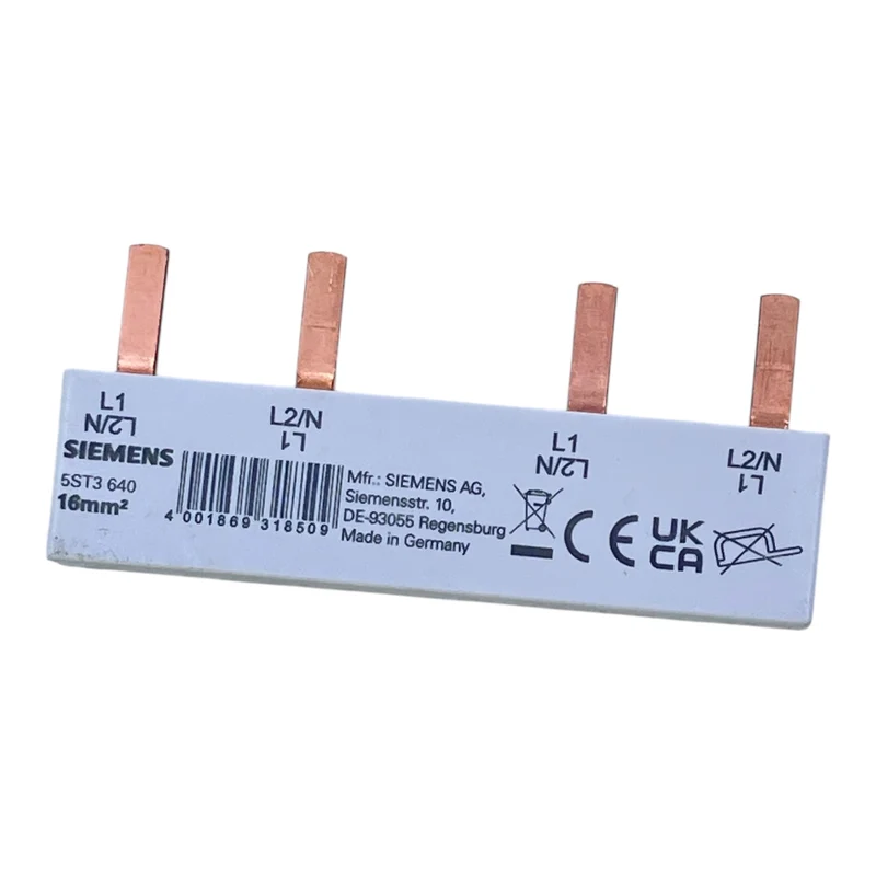 Siemens Phasenschiene 5ST3640 16mm² 3-phasig für Leitungsschutzschalter VE:10