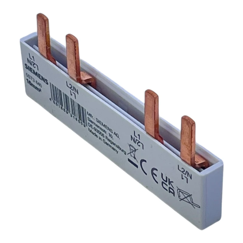 Siemens Phasenschiene 5ST3640 16mm² 3-phasig für Leitungsschutzschalter VE:10