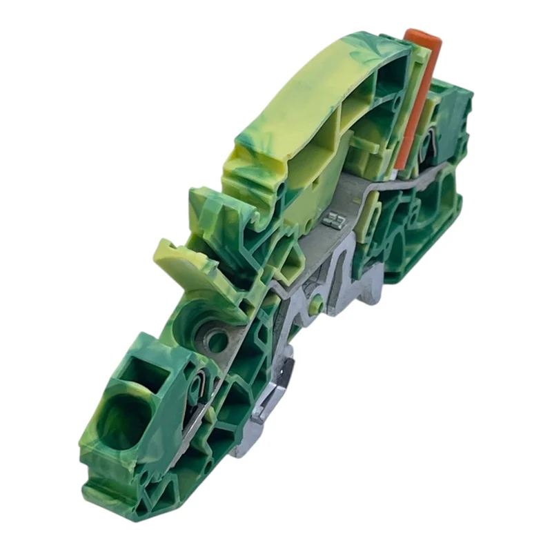 WAGO PE-Klemme 2007-8807 TOPJOB S 6mm² Hutschiene Erdungsklemme