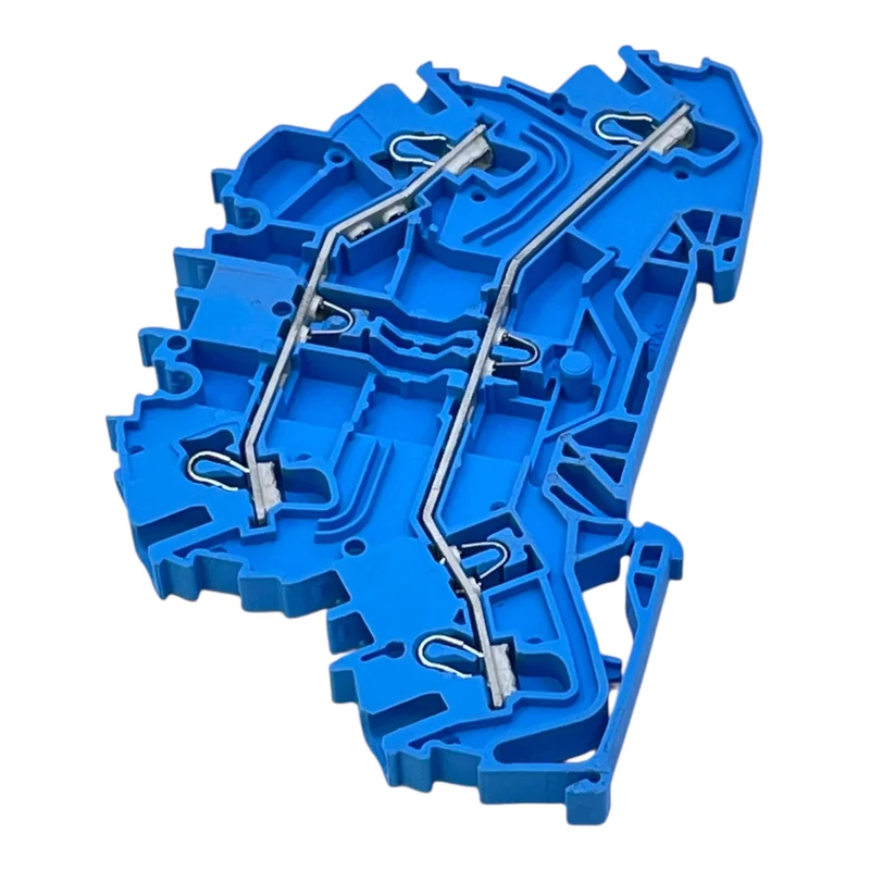 WAGO Reihenklemme 2002-2604 TOPJOB S 2,5mm² 500V blau für Hutschiene