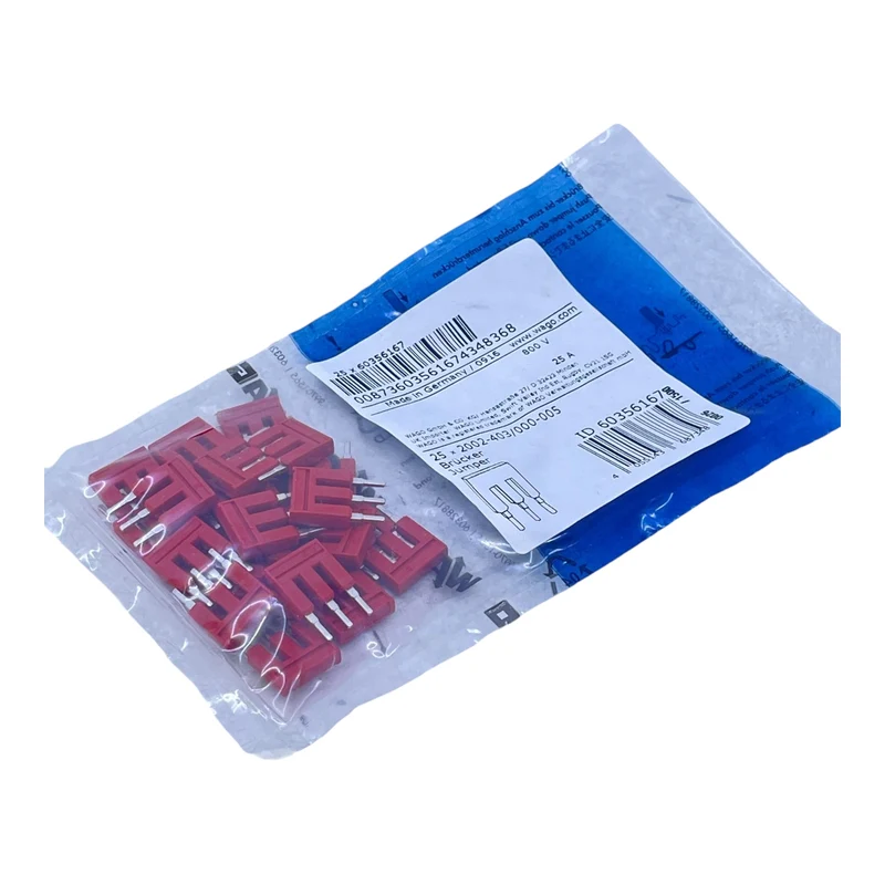 WAGO Brücker 3-polig 2002-403/000-005 25A 800V VE: 25 Stück Jumper