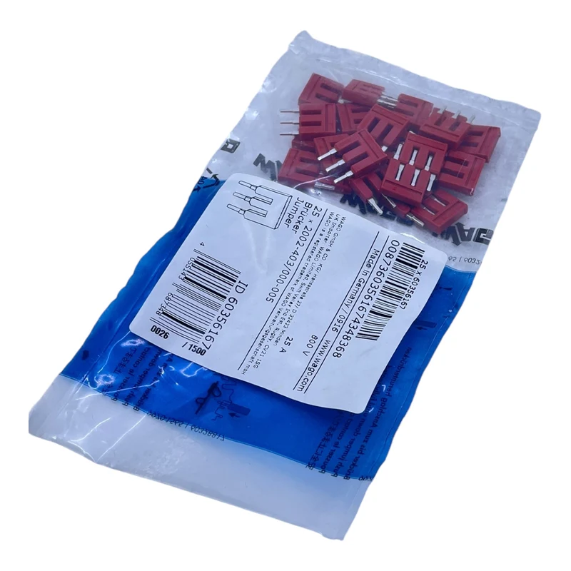 WAGO Brücker 3-polig 2002-403/000-005 25A 800V VE: 25 Stück Jumper