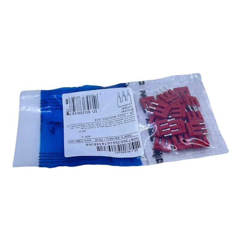 WAGO Brücker 3-polig 2002-403/000-005 25A 800V VE: 25 Stück Jumper