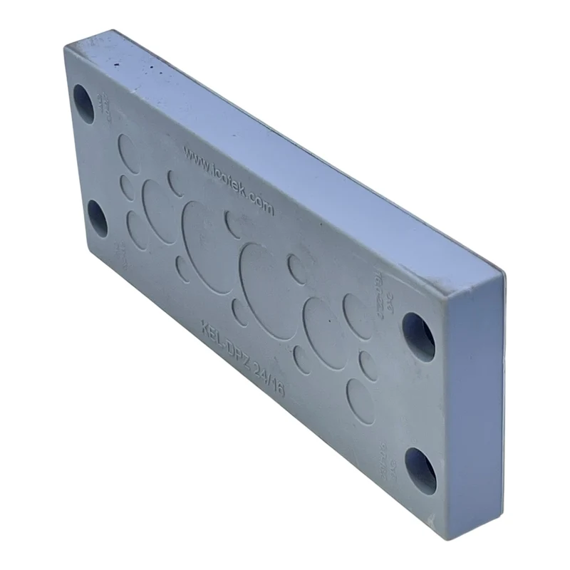 Icotek Kabeldurchführungsplatte KEL-DPZ 24/16 grau VE: 21 Stück IP54/IP66