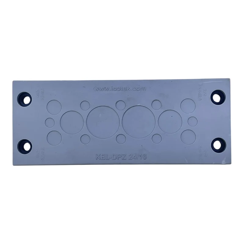Icotek Kabeldurchführungsplatte KEL-DPZ 24/16 grau VE: 21 Stück IP54/IP66