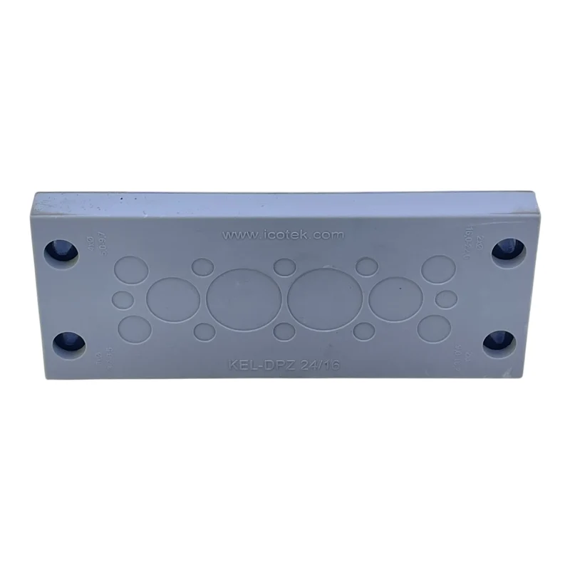 Icotek Kabeldurchführungsplatte KEL-DPZ 24/16 grau VE: 21 Stück IP54/IP66