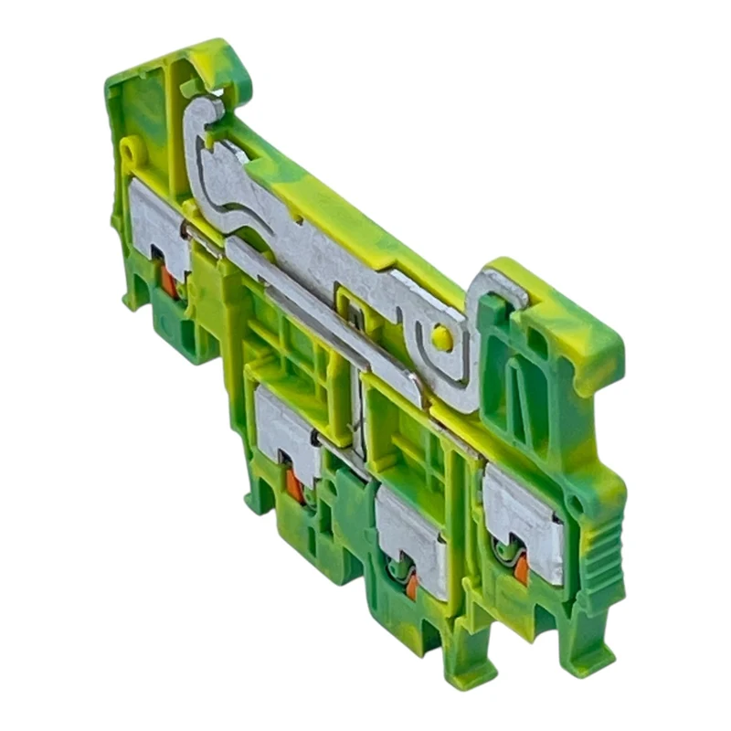 Phoenix Contact Erdungsklemme PTTB1,5/S-TWIN-PE PE-Klemme Hutschiene VE: 4 Stk