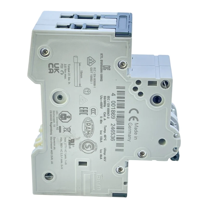 Siemens Leitungsschutzschalter 5SY6216-7 C16A 2-polig 400V Sicherungsautomat