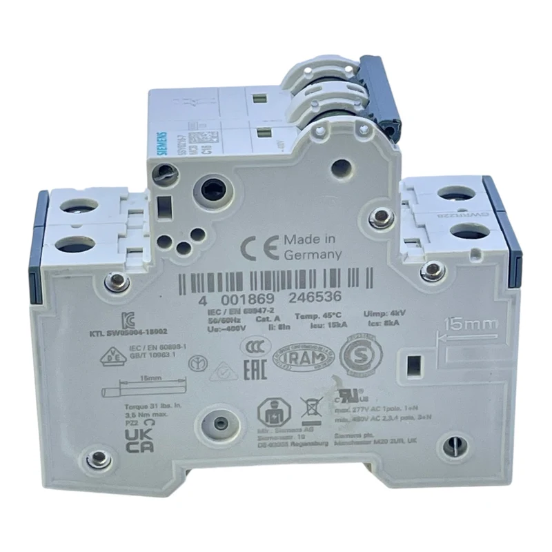 Siemens Leitungsschutzschalter 5SY6216-7 C16A 2-polig 400V Sicherungsautomat