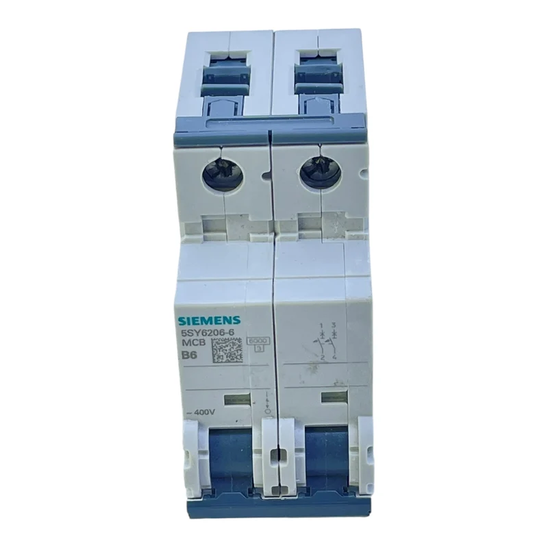 Siemens Leitungsschutzschalter 2-polig B6A 5SY6206-6 MCB 400V Sicherung