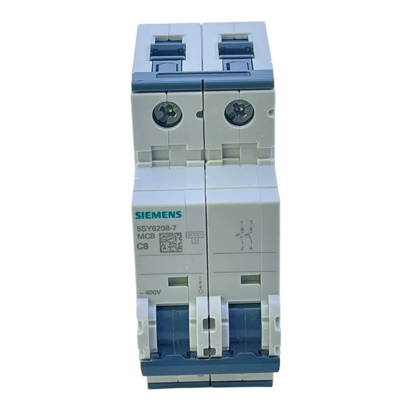 Siemens Leitungsschutzschalter 5SY6208-7 C8 2-polig 400V MCB Sicherungsautomat