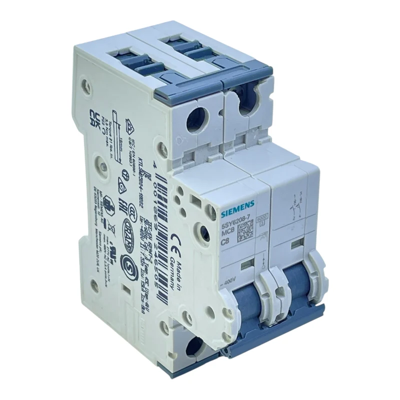 Siemens Leitungsschutzschalter 5SY6208-7 C8 2-polig 400V MCB Sicherungsautomat