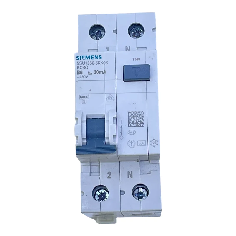 Siemens 5SU1356-6KK06 B6 30mA FI/LS-Schalter 230V Leitungsschutz