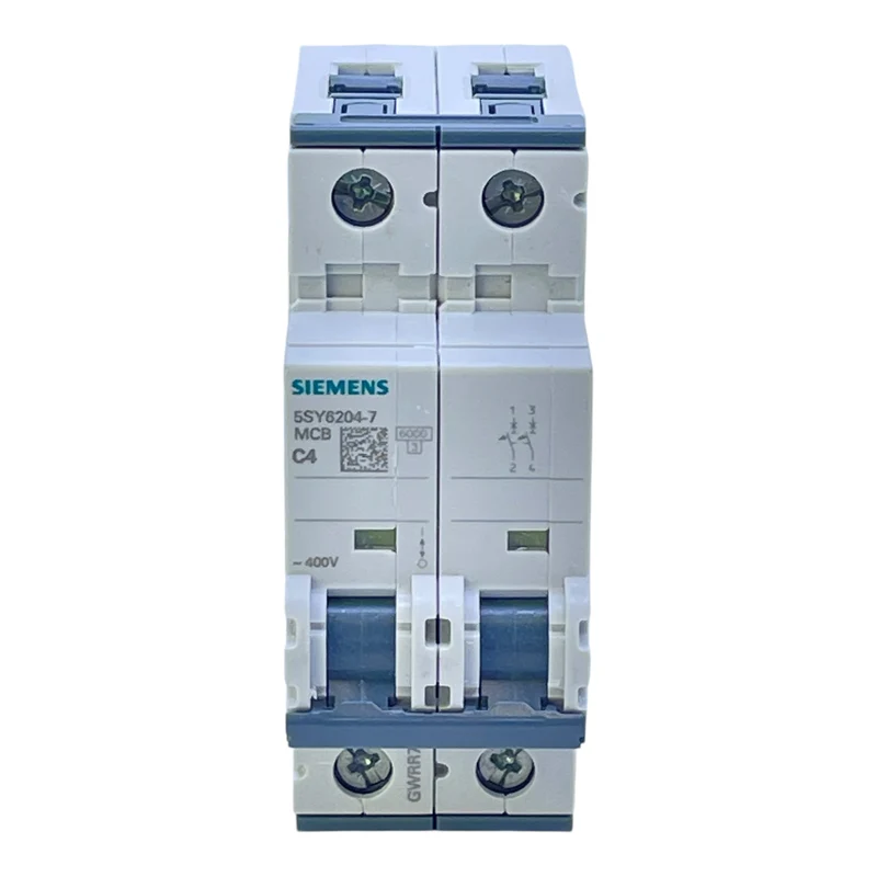 Siemens Leitungsschutzschalter 5SY6204-7 C4A 2-polig 400V Sicherungsautomat