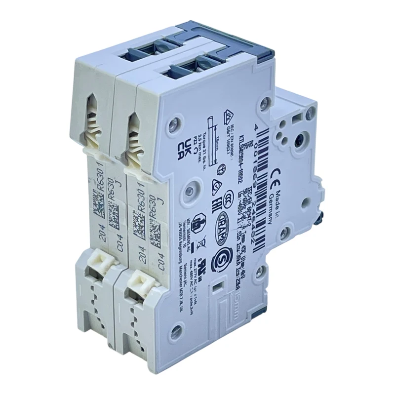 Siemens Leitungsschutzschalter 5SY6204-7 C4A 2-polig 400V Sicherungsautomat