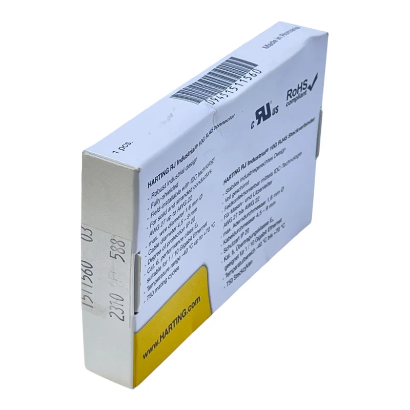 Harting Steckverbinder Kabelsteckverbinder 09451511560 für industriellen Einsatz