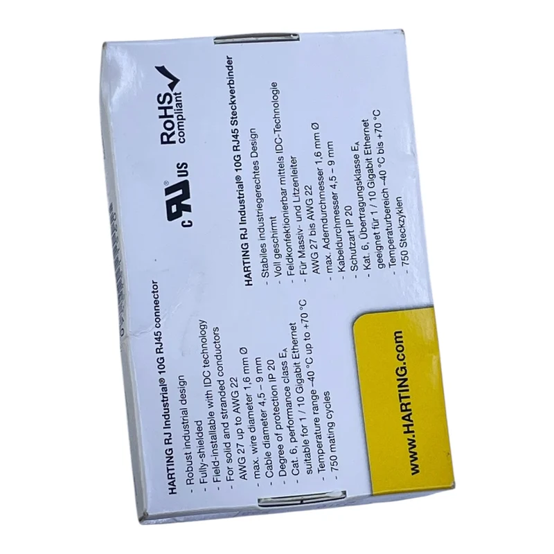 Harting Steckverbinder Kabelsteckverbinder 09451511560 für industriellen Einsatz