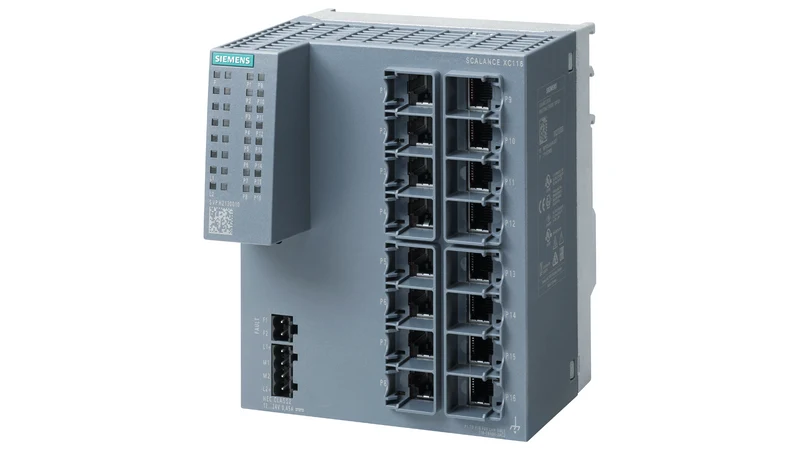Siemens 6GK5116-0BA00-2AC2 SCALANCE XC116 Managed Industrial Ethernet Switch 16-Port