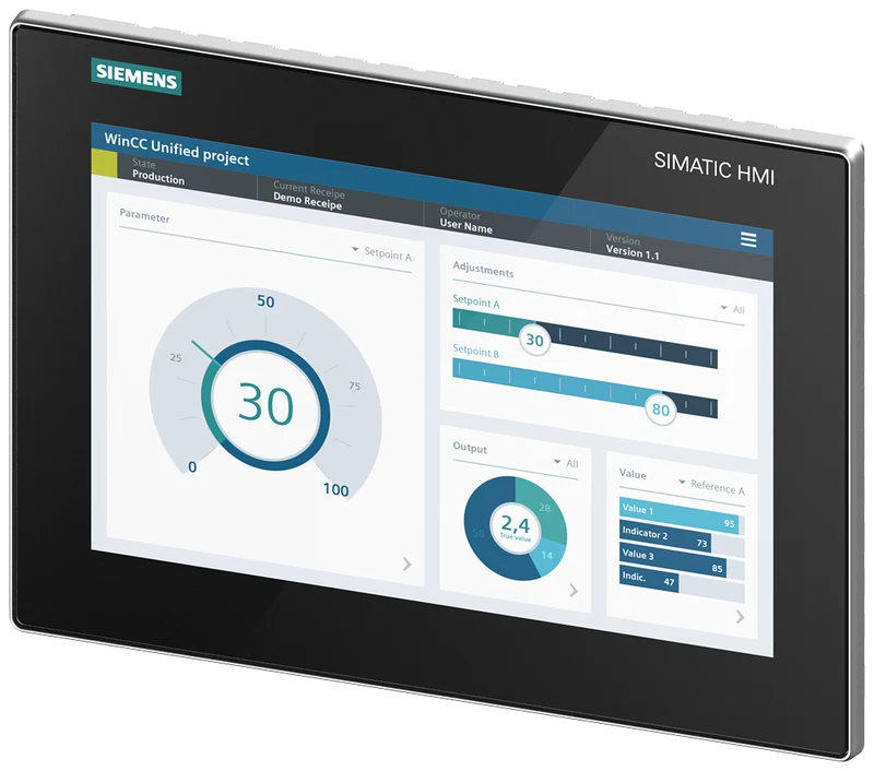 Siemens 6AV2128-3MB06-0AX1 SIMATIC HMI MTP1200 Unified Comfort Panel 12.1 Inch