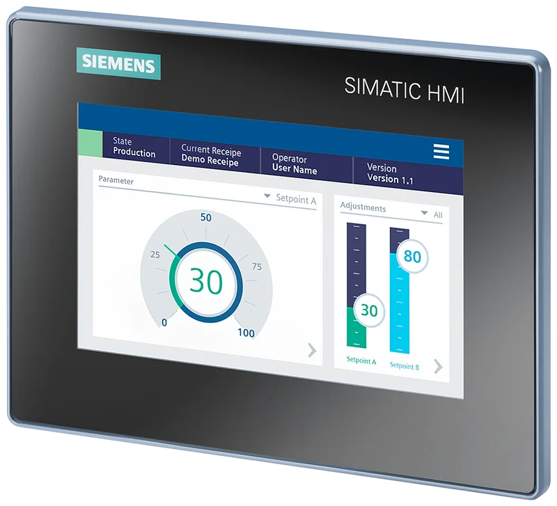 Siemens 6AV2123-3GB32-0AW0 SIMATIC HMI KTP900 Basic PN Basic Panel 7"