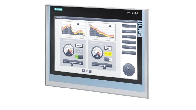 Siemens 6AV2124-0QC02-0AX2 SIMATIC HMI TP1900 Comfort Touch Panel 19 Inch