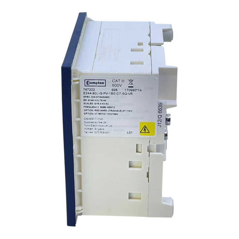 Crompton Anzeigeinstrument E244-80L-G-PV-1BE-C7-SQ-VR 600V CAT III 767222