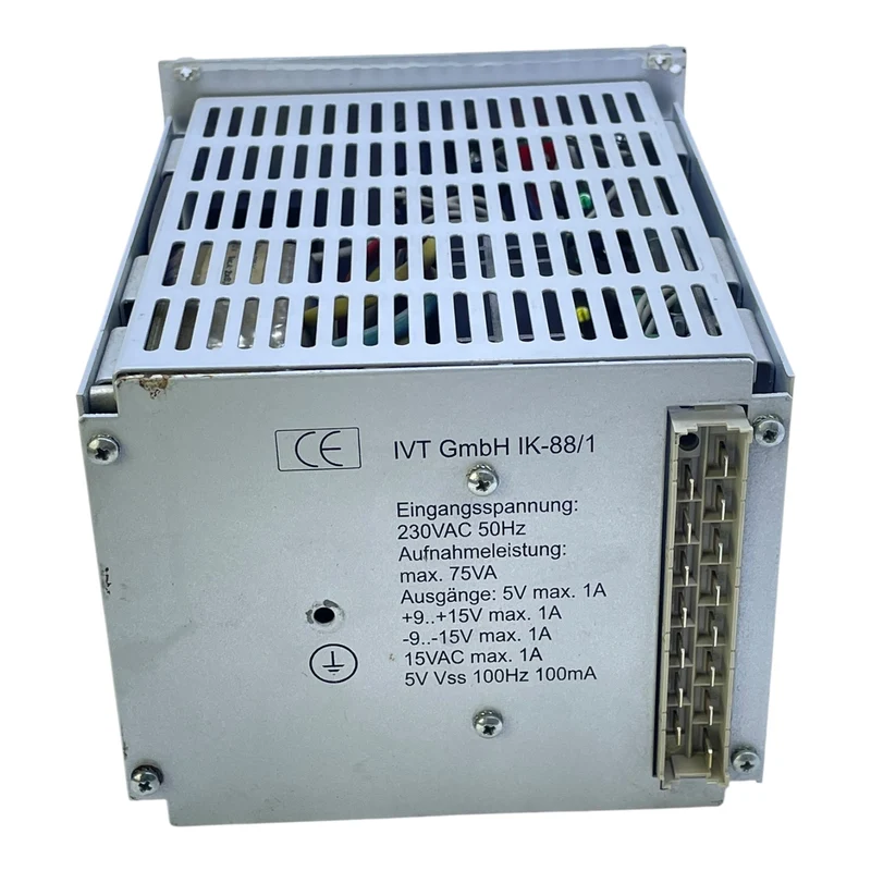 IVT Stromversorgung IK-88/I Labornetzteil +5V ±15V TTL Einschubmodul