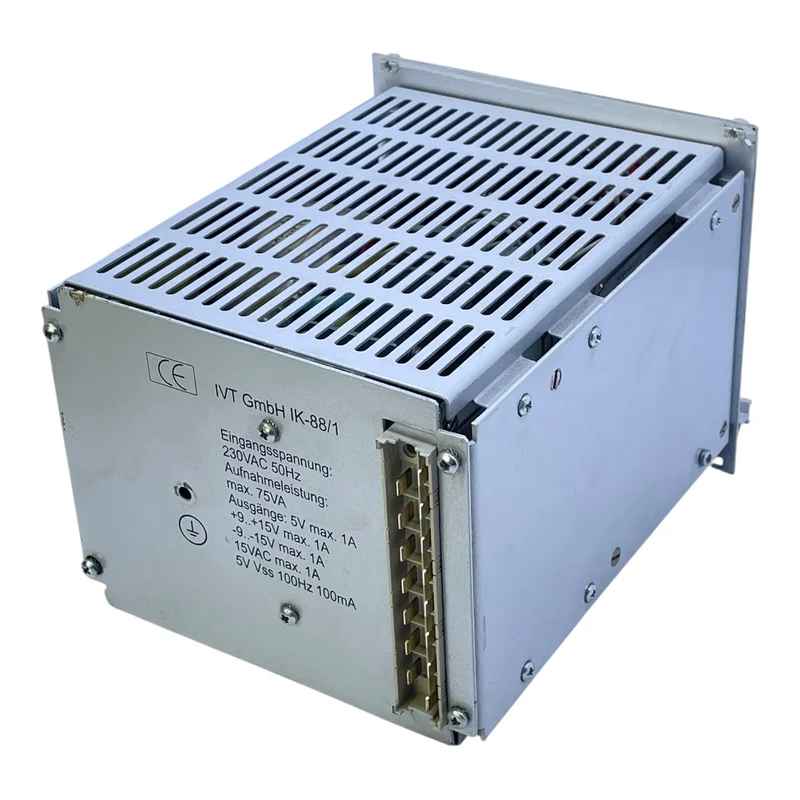 IVT Stromversorgung IK-88/I Labornetzteil +5V ±15V TTL Einschubmodul