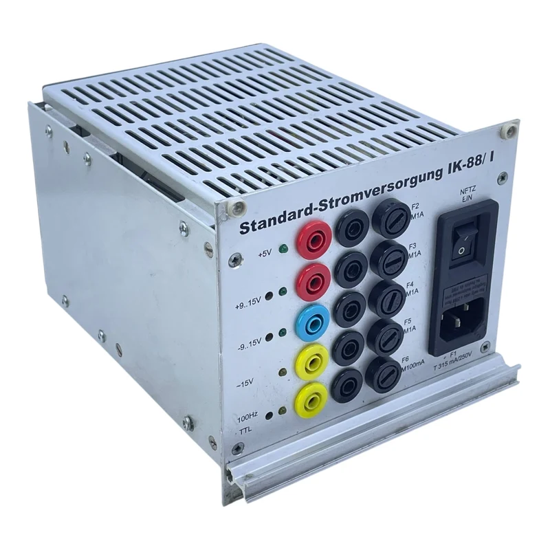 IVT Stromversorgung IK-88/I Labornetzteil +5V ±15V TTL Einschubmodul