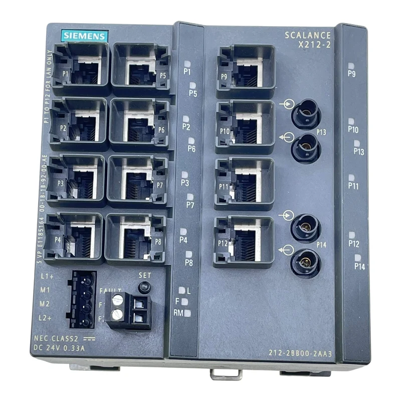 Siemens SCALANCE X212-2 6GK5212-2BB00-2AA3 Industrial Ethernet Switch