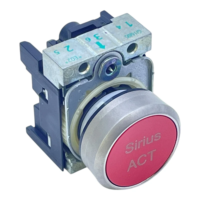 Siemens Not-Halt Taster Sirius ACT Drucktaster 3-polig E02 G16/05
