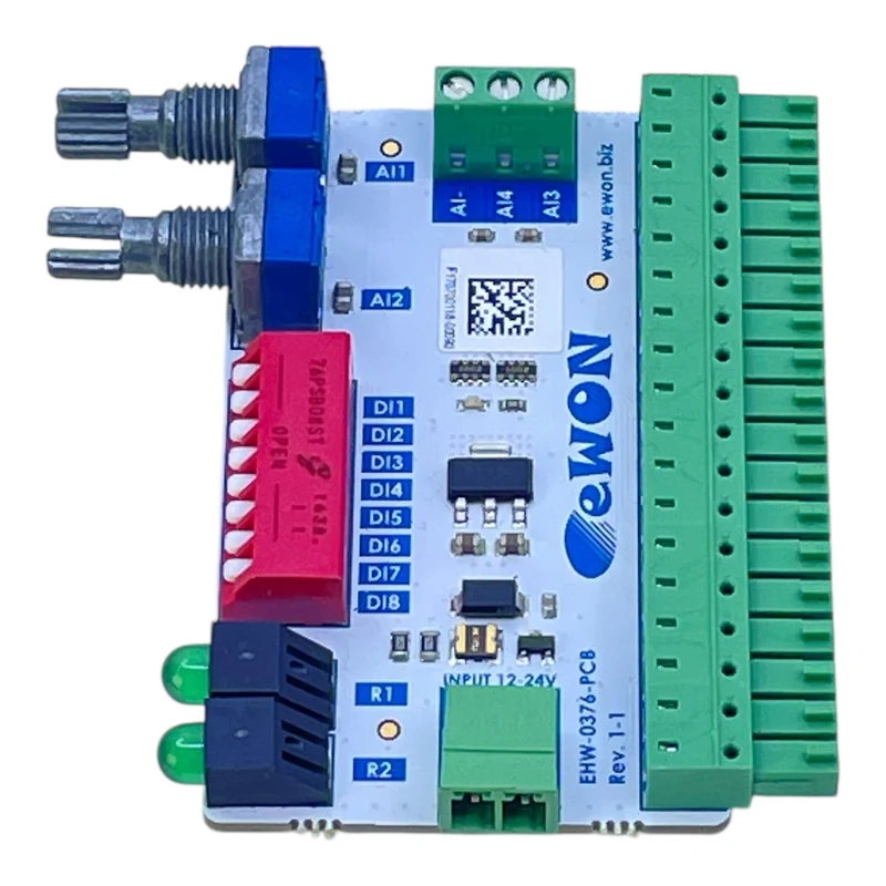 eWON Erweiterungsmodul Digitale/Analoge I/O EHW-0376 PCB Rev 1.1