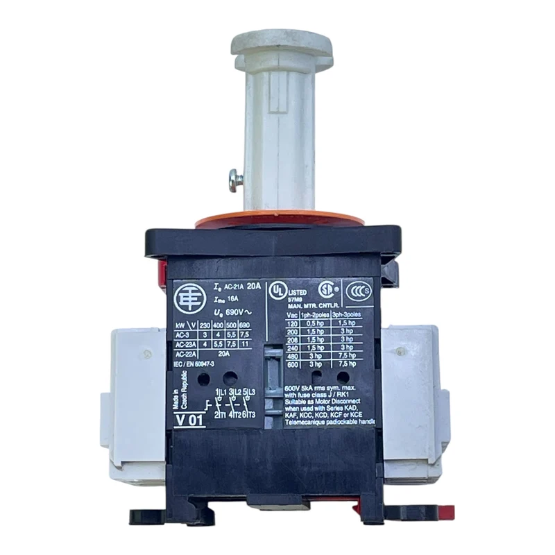 Lasttrennschalter 3-polig 20A 690V AC-23A V01 Hauptschalter mit Sperre