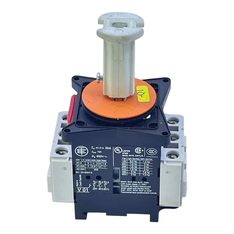 Lasttrennschalter 3-polig 20A 690V AC-23A V01 Hauptschalter mit Sperre