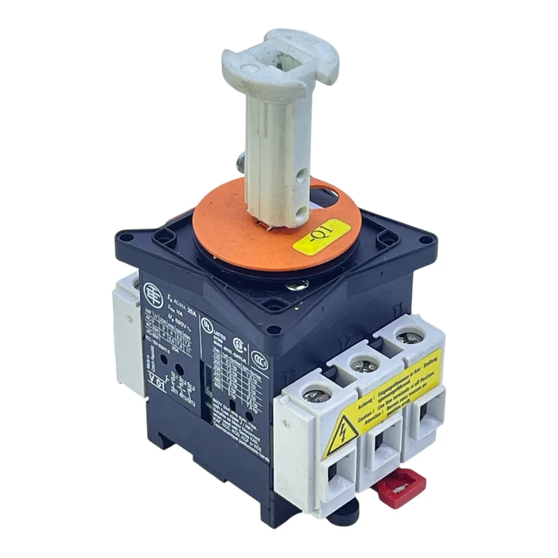 Lasttrennschalter 3-polig 20A 690V AC-23A V01 Hauptschalter mit Sperre