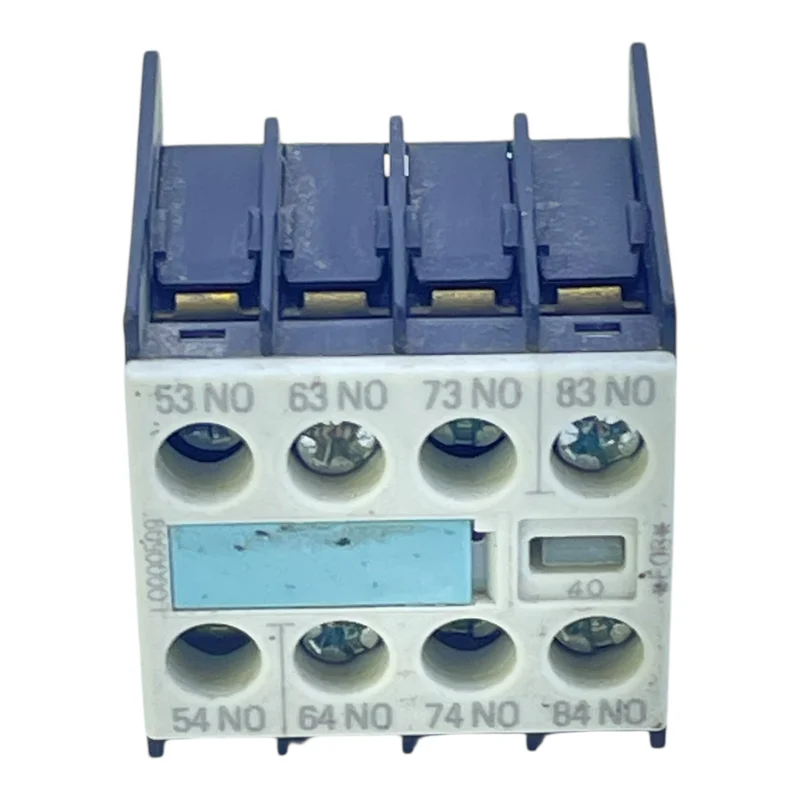 Siemens Hilfsschalterblock 3RH1911-1FA40 10A 240V 4-polig