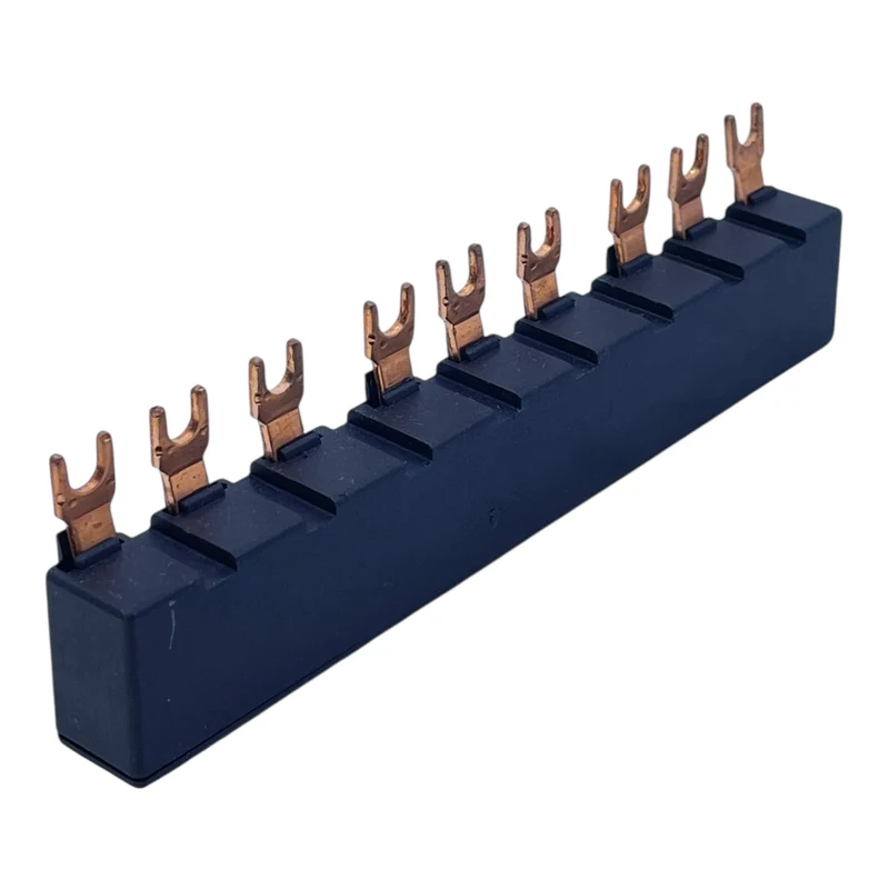 Siemens Sammelschiene 3RV1915-1BB 63A 690V 3-phasig 12-polig für 3RV1.11/2